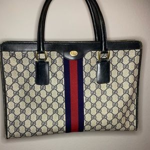 Vintage Gucci Monogram Handbag